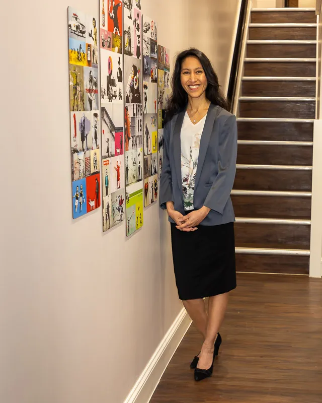 A patient with crooked teeth consulting at our Hammersmith studio