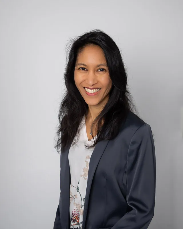 A patient's confident, natural-looking smile after cosmetic dental treatment at our Hammersmith studio