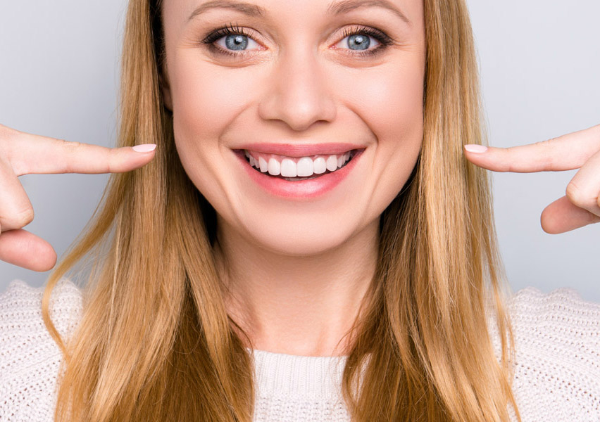 Patient receiving a preventative dental check-up at West London Orthodontist